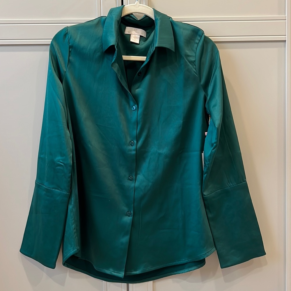 Rachel Parcell silk blouse